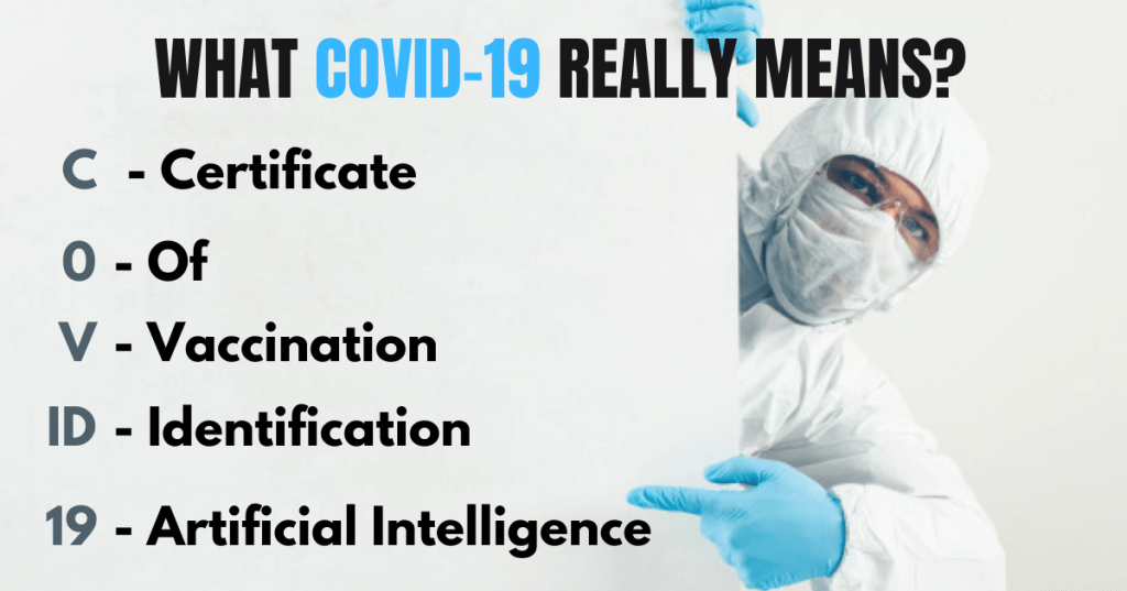 What covid19 really means